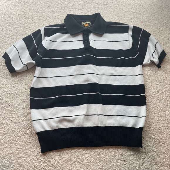 Charlie Browns County Other - ⭐️3 for $30 Charlie Browns County The Real OG FB‎ County Mens Stripe Polo  Sz XL